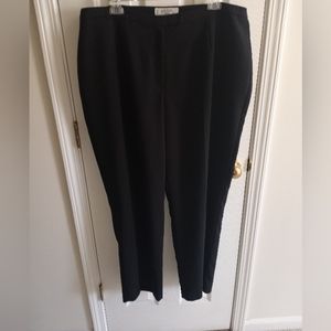 Black Kasper Pants Size 18W